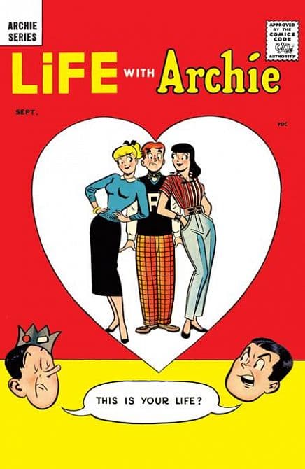 Cover Art for LIFE WITH ARCHIE FACSIMILE EDITION
