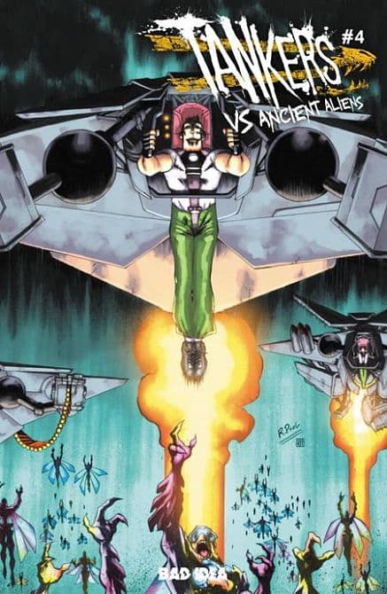 Cover Art for TANKERS VS ANCIENT ALIENS