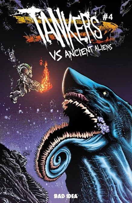 Cover Art for TANKERS VS ANCIENT ALIENS