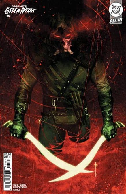 ABSOLUTE GREEN ARROW #5 – Cvr C Sebastian Fiumara Card Stock Variant Cover
