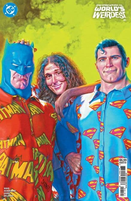 Cover Art for BATMAN SUPERMAN WEIRD AL WORLDS WEIRDEST