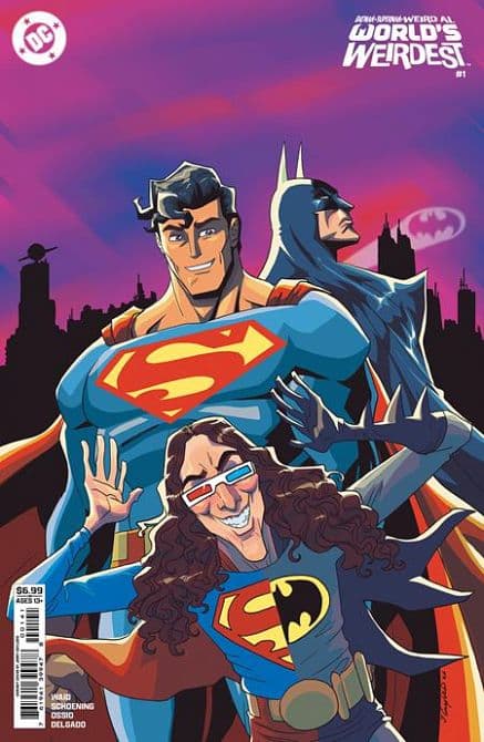 Cover Art for BATMAN SUPERMAN WEIRD AL WORLDS WEIRDEST