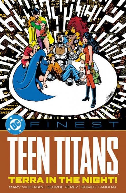 Cover Art for DC FINEST TEEN TITANS TERRA IN THE NIGHT TP