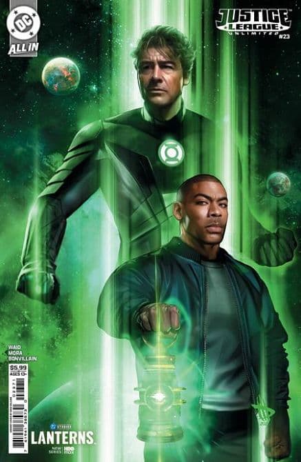 Cover Art for JUSTICE LEAGUE UNLIMITED HC VOL 04 VILLAIN AMNESTY