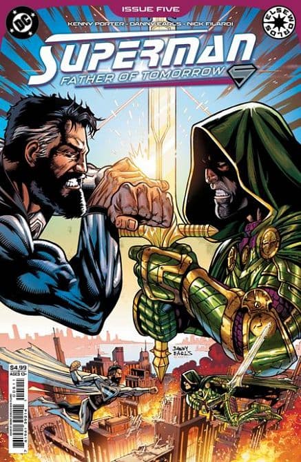 Cover Art for SUPERMAN FATHER OF TOMORROW