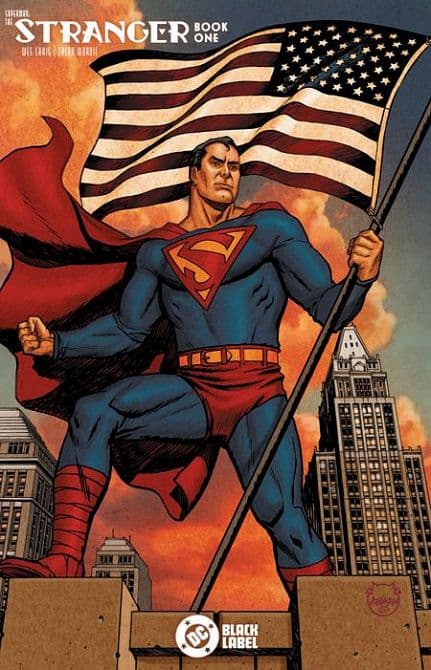 Cover Art for SUPERMAN THE STRANGER