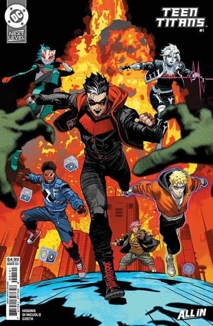 Cover Art for TEEN TITANS