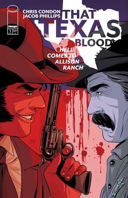 Cover Art for THAT TEXAS BLOOD HELL COMES TO ALLISON RANCH