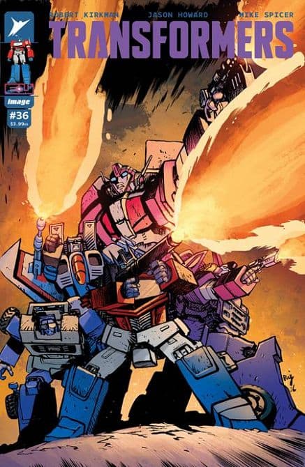 Cover Art for TRANSFORMERS