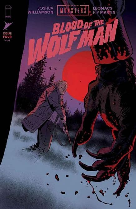 Cover Art for UNIVERSAL MONSTERS BLOOD OF THE WOLF MAN