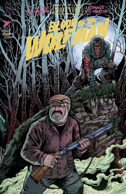 Cover Art for UNIVERSAL MONSTERS BLOOD OF THE WOLF MAN