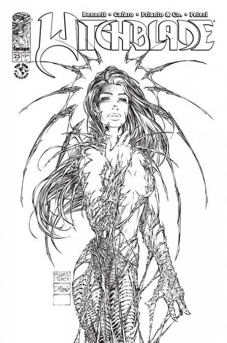 Cover Art for WITCHBLADE