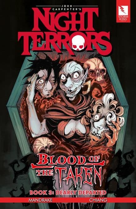 Cover Art for JOHN CARPENTERS NIGHT TERRORS BLOOD OF THE TAKEN TP VOL 03 DEARLY DEPARTED