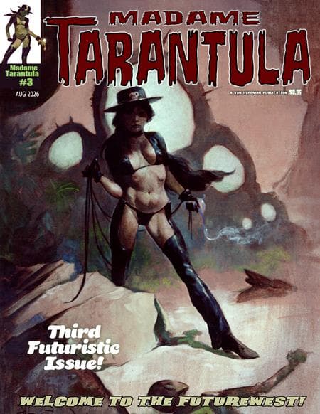 Cover Art for MADAME TARANTULA MAGAZINE