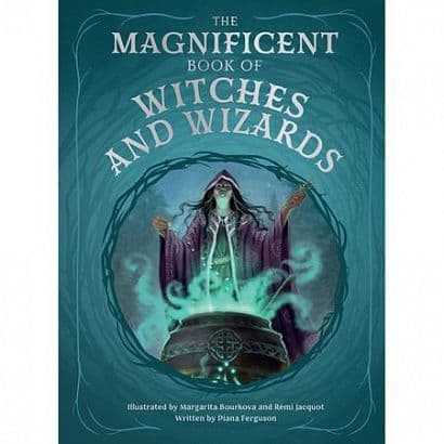 Cover Art for MAGNIFICENT BOOK OF WITCHES AND WIZARDS HC