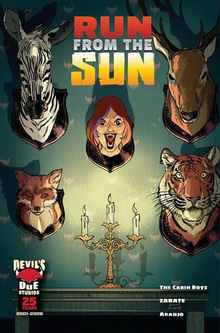 Cover Art for RUN FROM THE SUN