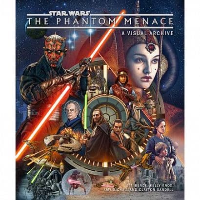 Cover Art for STAR WARS THE PHANTOM MENACE HC A VISUAL ARCHIVE