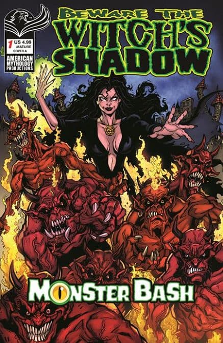 Cover Art for BEWARE THE WITCHS SHADOW MONSTER BASH