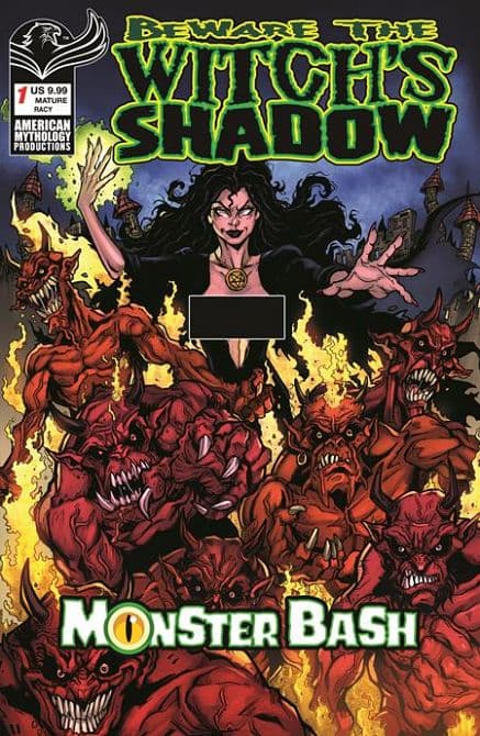 Cover Art for BEWARE THE WITCHS SHADOW MONSTER BASH