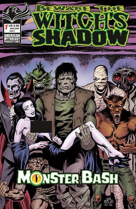BEWARE THE WITCHS SHADOW MONSTER BASH