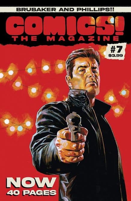 Cover Art for COMICS THE MAGAZINE