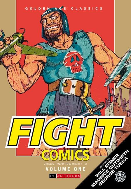 Cover Art for GOLDEN AGE CLASSICS FIGHT COMICS HC VOL 01