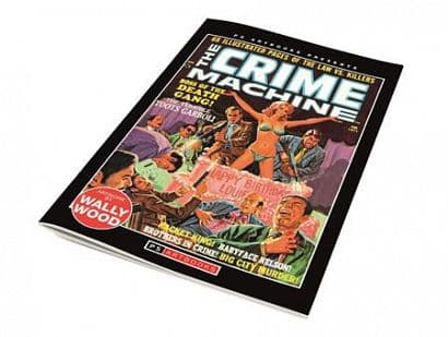 Cover Art for PS ARTBOOKS MAGAZINE CRIME MACHINE
