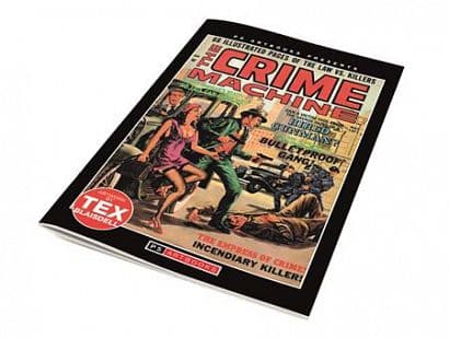 Cover Art for PS ARTBOOKS MAGAZINE CRIME MACHINE
