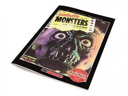 Cover Art for PS ARTBOOKS MAGAZINE FANTASTIC MONSTERS OF THE FILMS