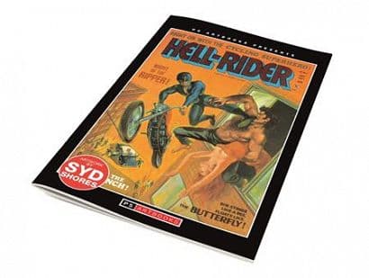 Cover Art for PS ARTBOOKS MAGAZINE HELL RIDER