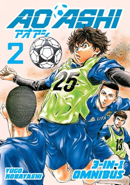 Cover Art for AOASHI 03 IN 01 EDITION TP VOL 02