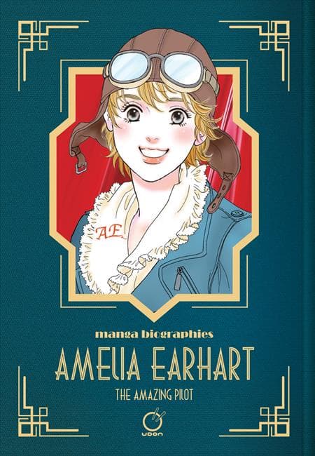 Cover Art for MANGA BIOGRAPHIE AMELIA EARHART THE AMAZING PILOT TP