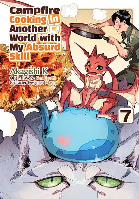 Cover Art for CAMPFIRE COOKING IN ANOTHER WORLD WITH MY ABSURD SKILL TP VOL 07