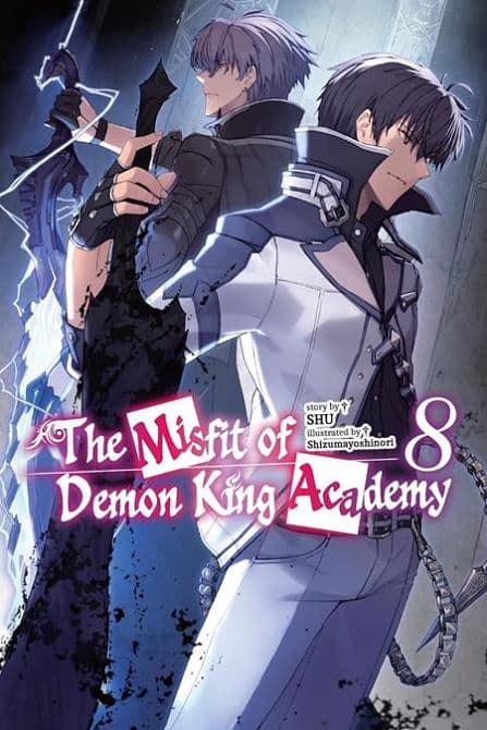 Cover Art for MISFIT OF DEMON KING ACADEMY LIGHT NOVEL VOL 08