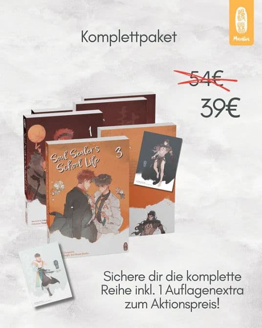 SOUL SEALER’S SCHOOL LIFE-KOMPLETTSET
