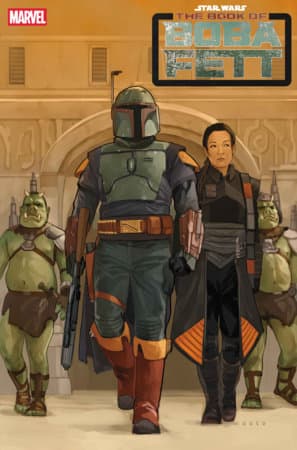 Cover Art for STAR WARS THE BOOK OF BOBA FETT