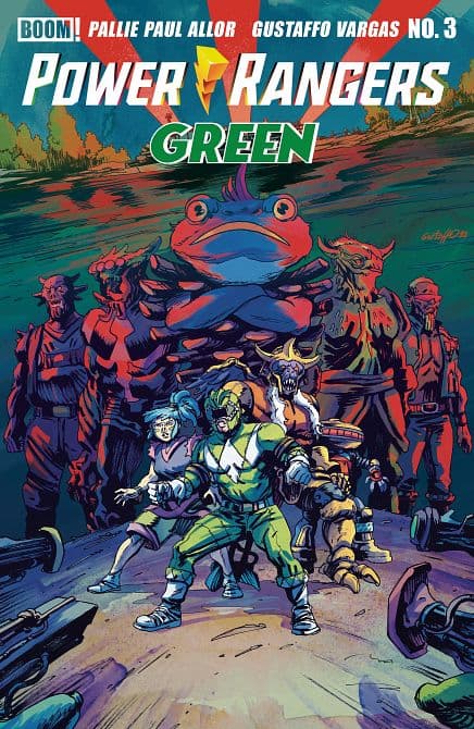 Cover Art for POWER RANGERS GREEN