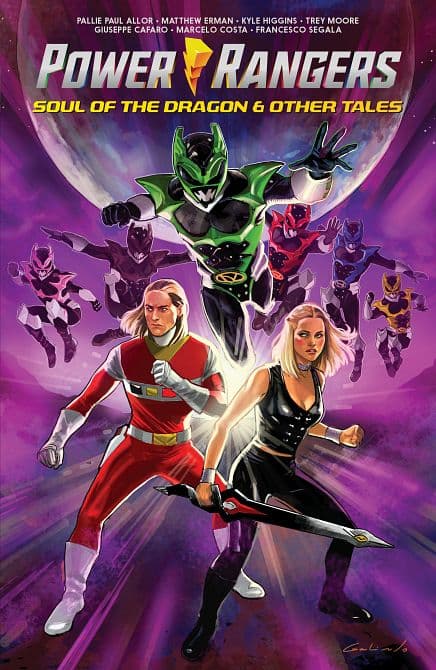 Cover Art for POWER RANGERS SOUL OF THE DRAGON & OTHER TALES TP
