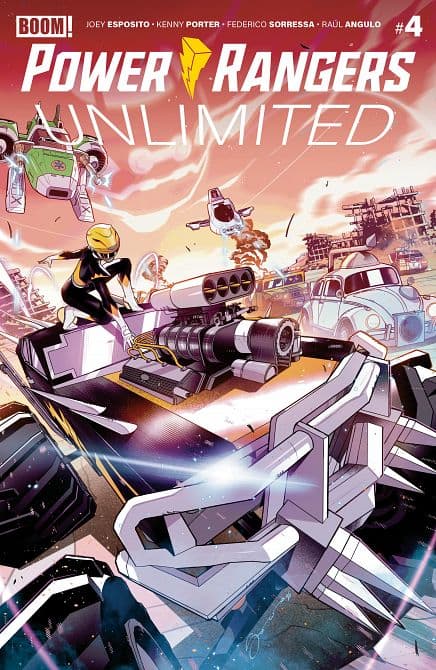 Cover Art for POWER RANGERS UNLIMITED
