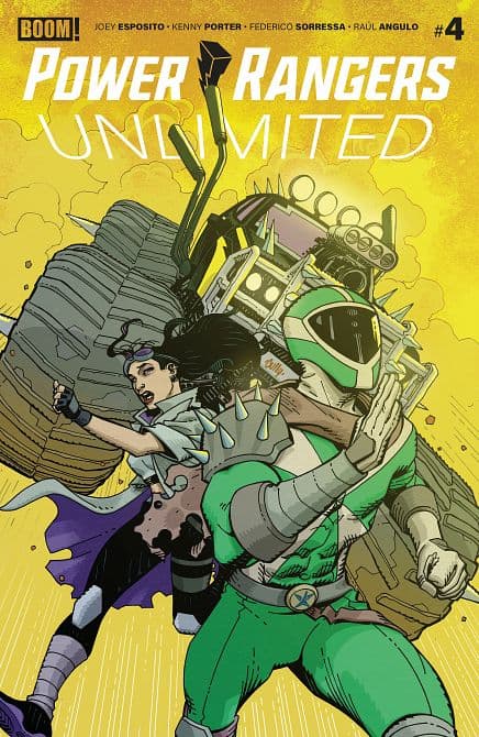 Cover Art for POWER RANGERS UNLIMITED