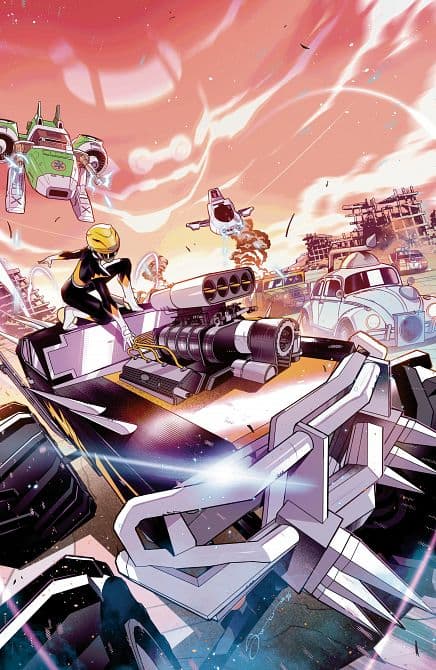 Cover Art for POWER RANGERS UNLIMITED