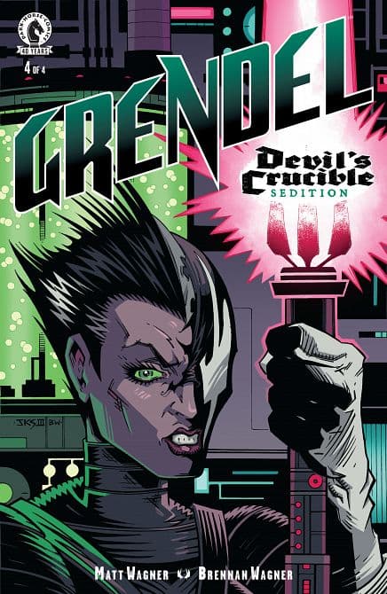 Cover Art for GRENDEL DEVIL'S CRUCIBLE--SEDITION