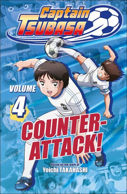 Cover Art for CAPTAIN TSUBASA VOLUME 04 COUNTER ATTACK! TP