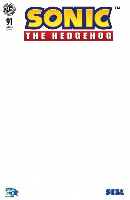 Cover Art for SONIC THE HEDGEHOG