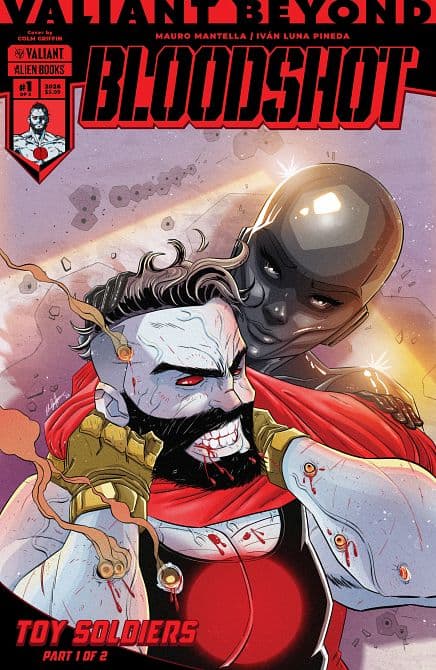 Cover Art for VALIANT BEYOND BLOODSHOT