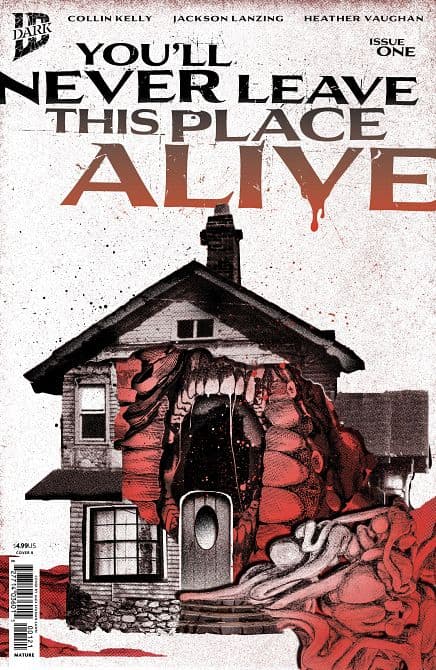 Cover Art for YOU'LL NEVER LEAVE THIS PLACE ALIVE