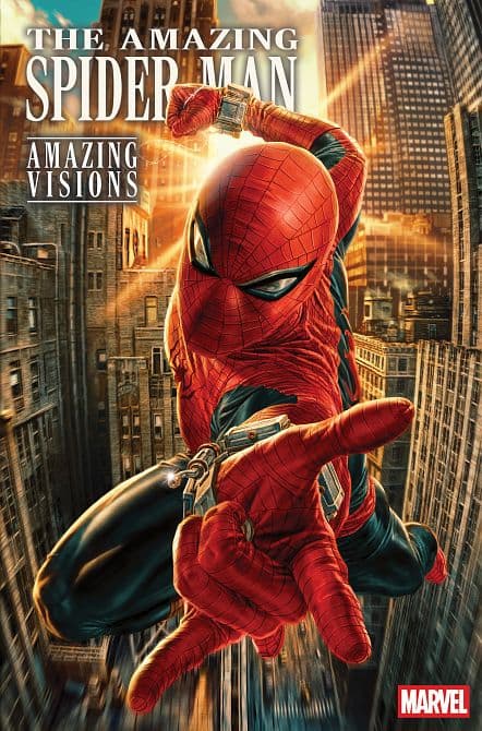 Cover Art for AMAZING SPIDER-MAN AMAZING VISIONS