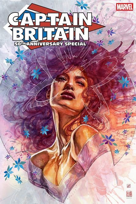 Cover Art for CAPTAIN BRITAIN 50TH ANNIVERSARY SPECIAL