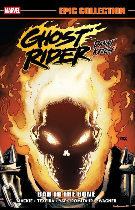 Cover Art for GHOST RIDER DANNY KETCH EPIC COLLECTION BAD TO THE BONE TP
