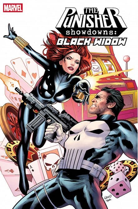 Cover Art for PUNISHER SHOWDOWNS BLACK WIDOW
